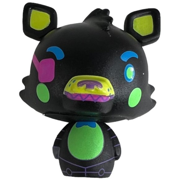 3 Funko Five Nights At Freddys Pint Size Blacklight Foxy Green Black Mangle - Picture 7 of 9
